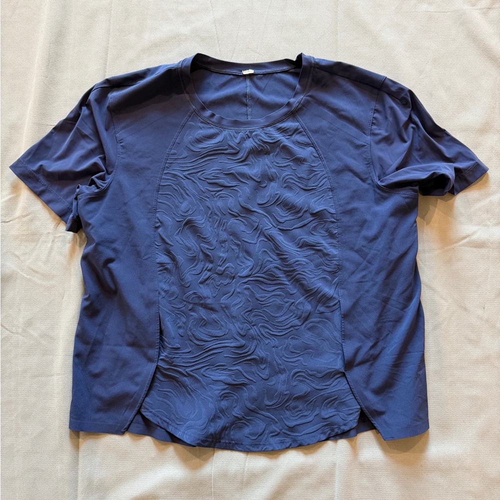 Lululemon Airflow Running T-Shirt Night Sea